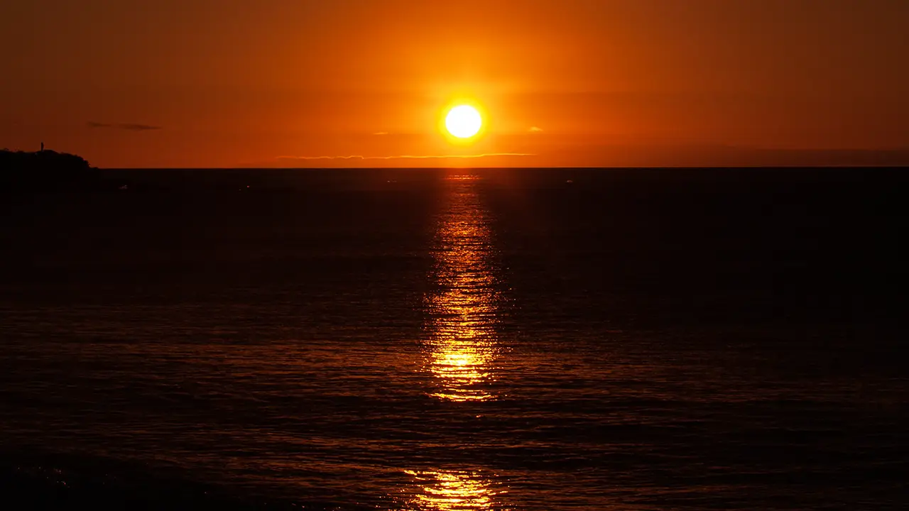 Sunset at Playa Blanca