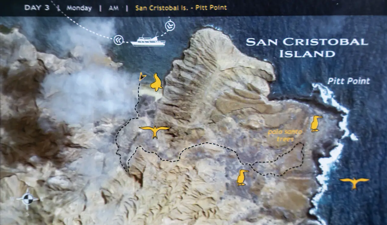 Punta Pitt,Isla San Cristobar