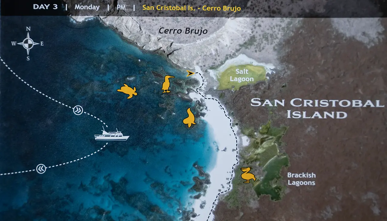 Cerro Brujo, Isla San Cristobar