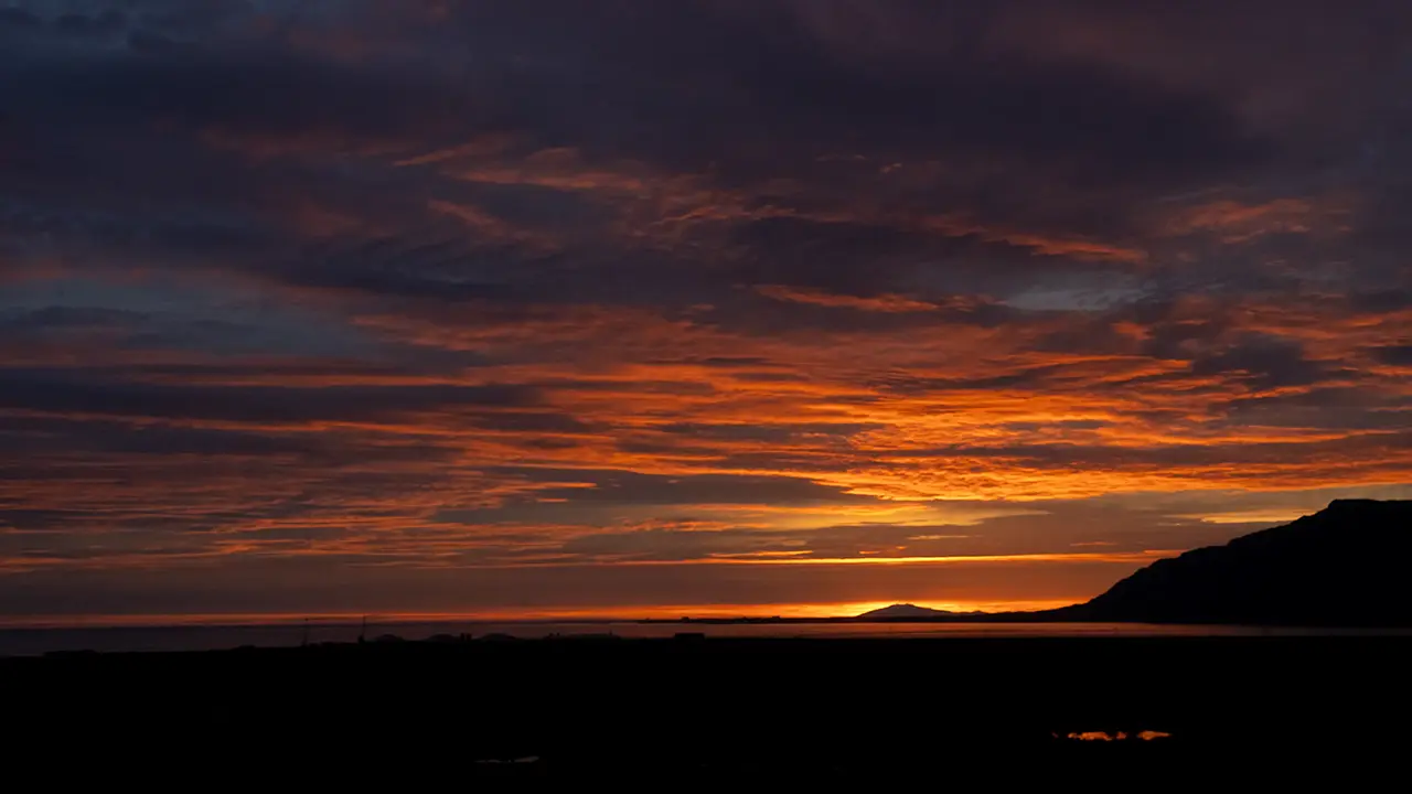 Sunset in West Coast