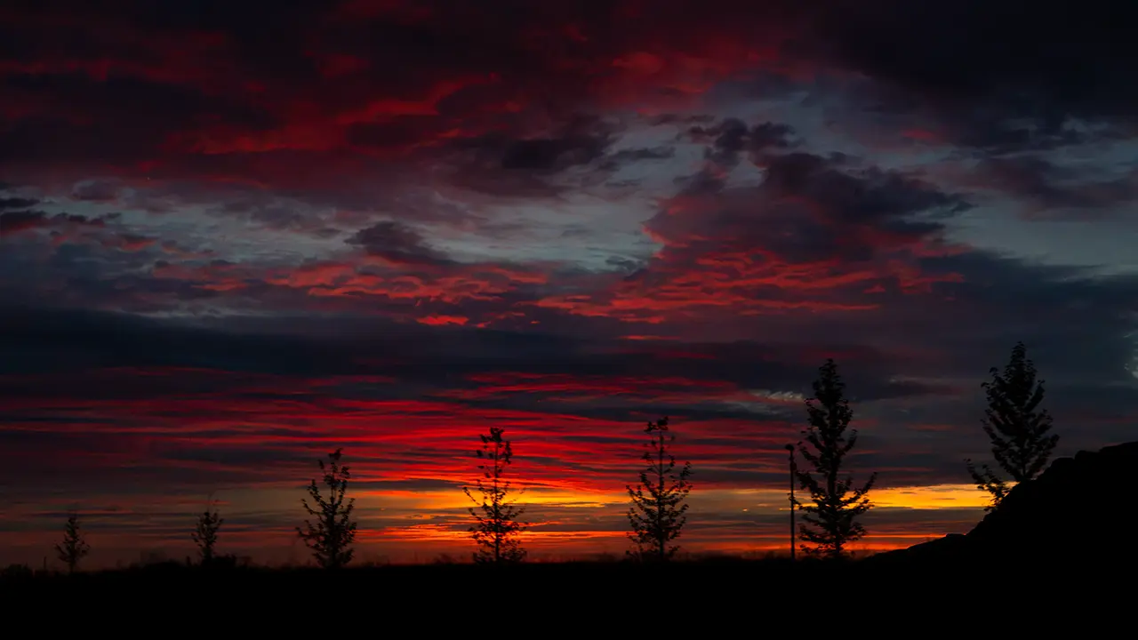 Sunset in West Coast