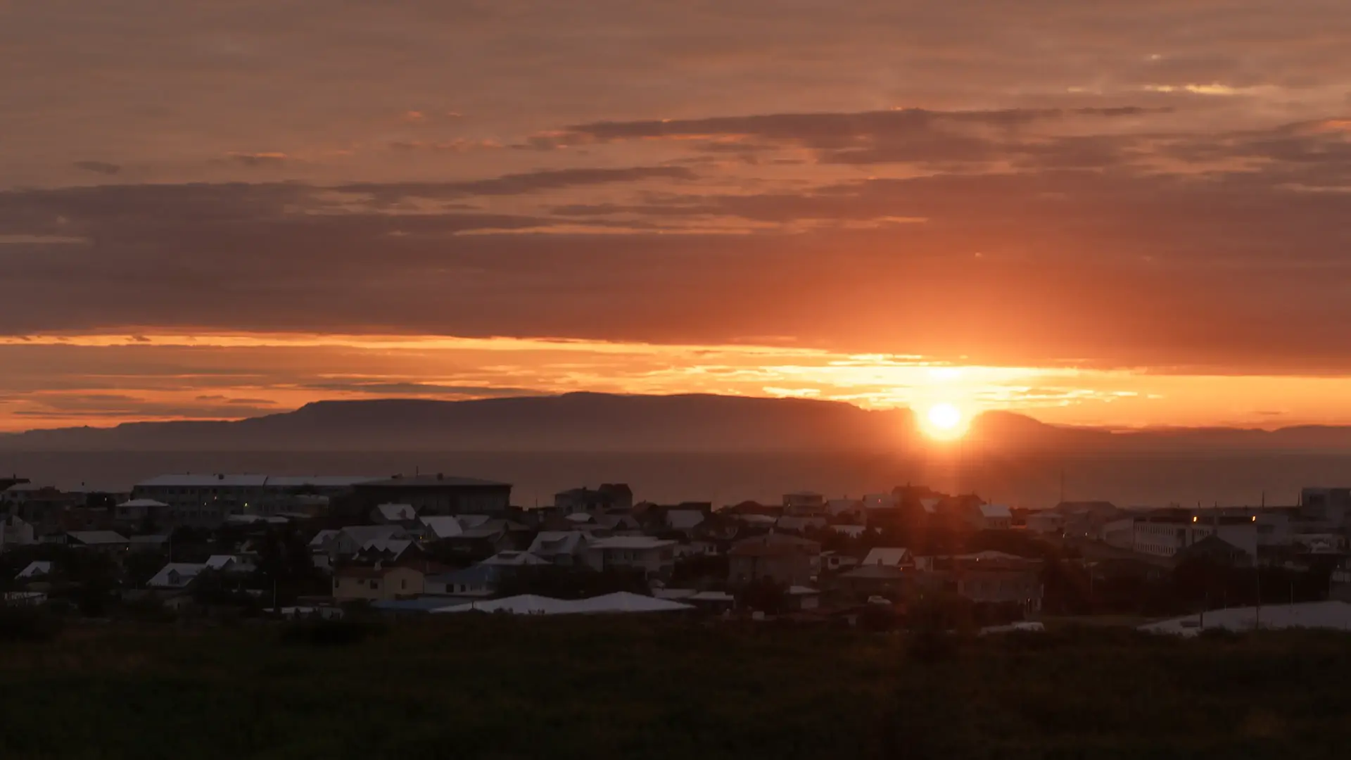 Sunrise at Njarðvík