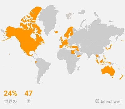 been travel map